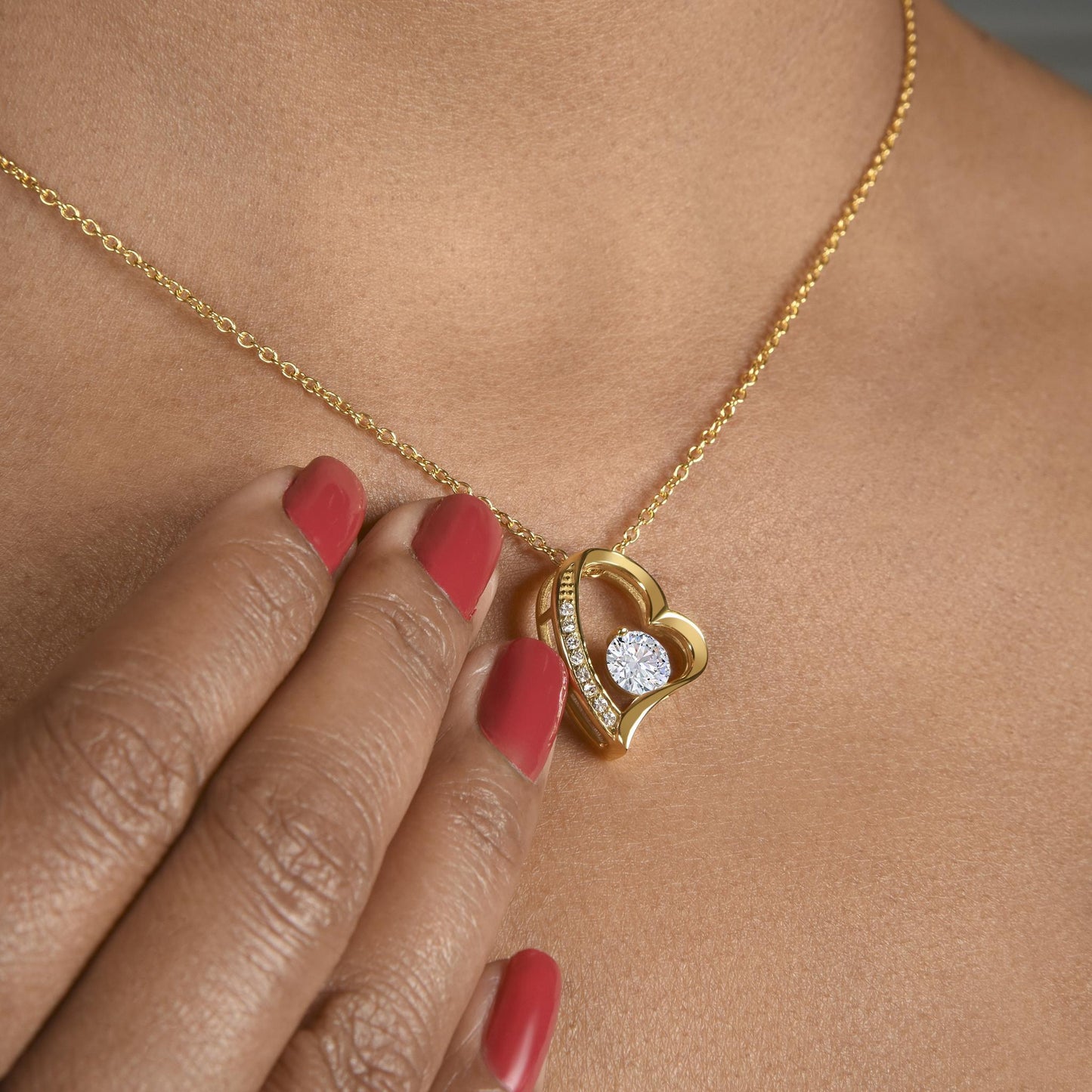Victoria™ Halskette Love | 18 Karat Gelbgold