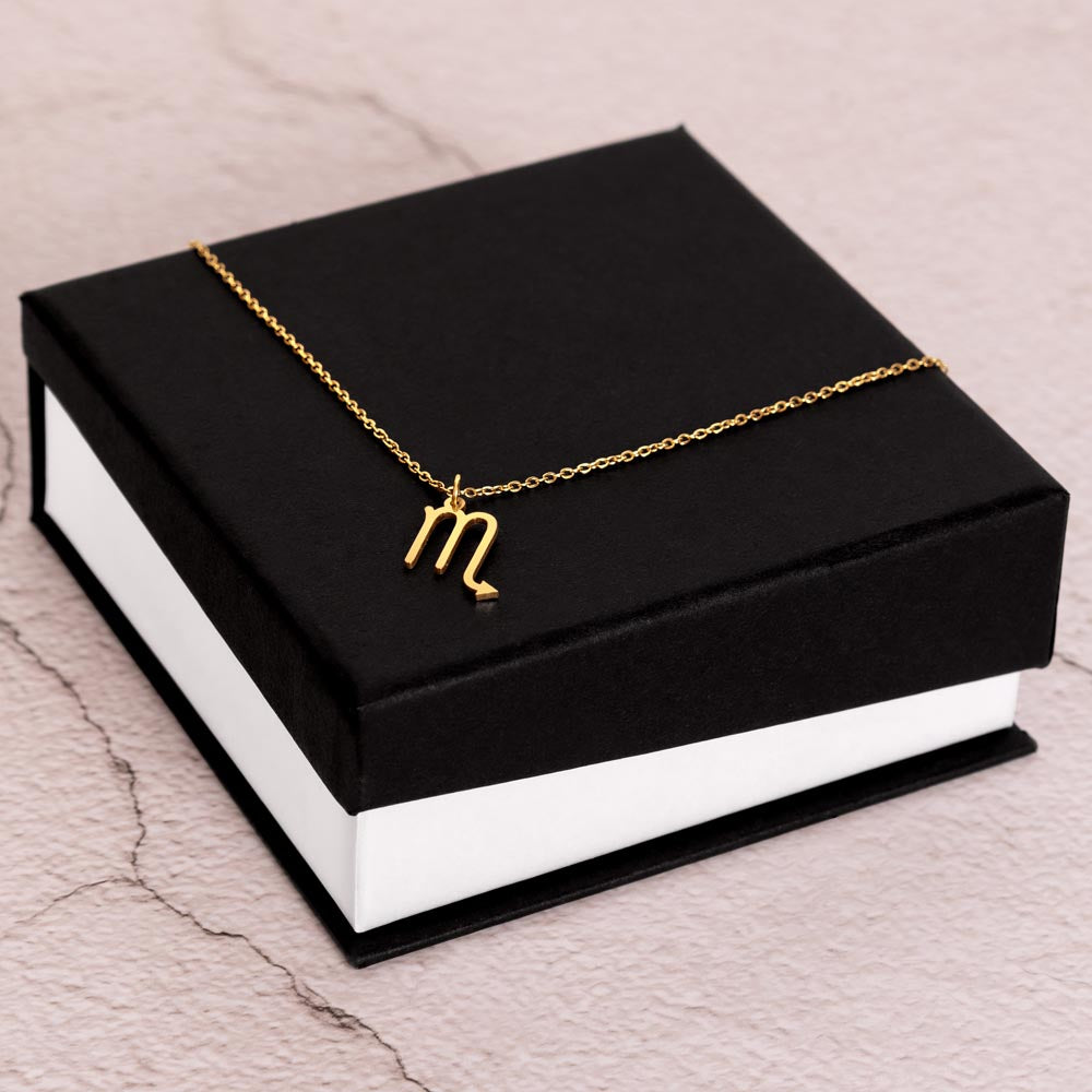 Zodiac Scorpio 18K Gelbgold-Finish