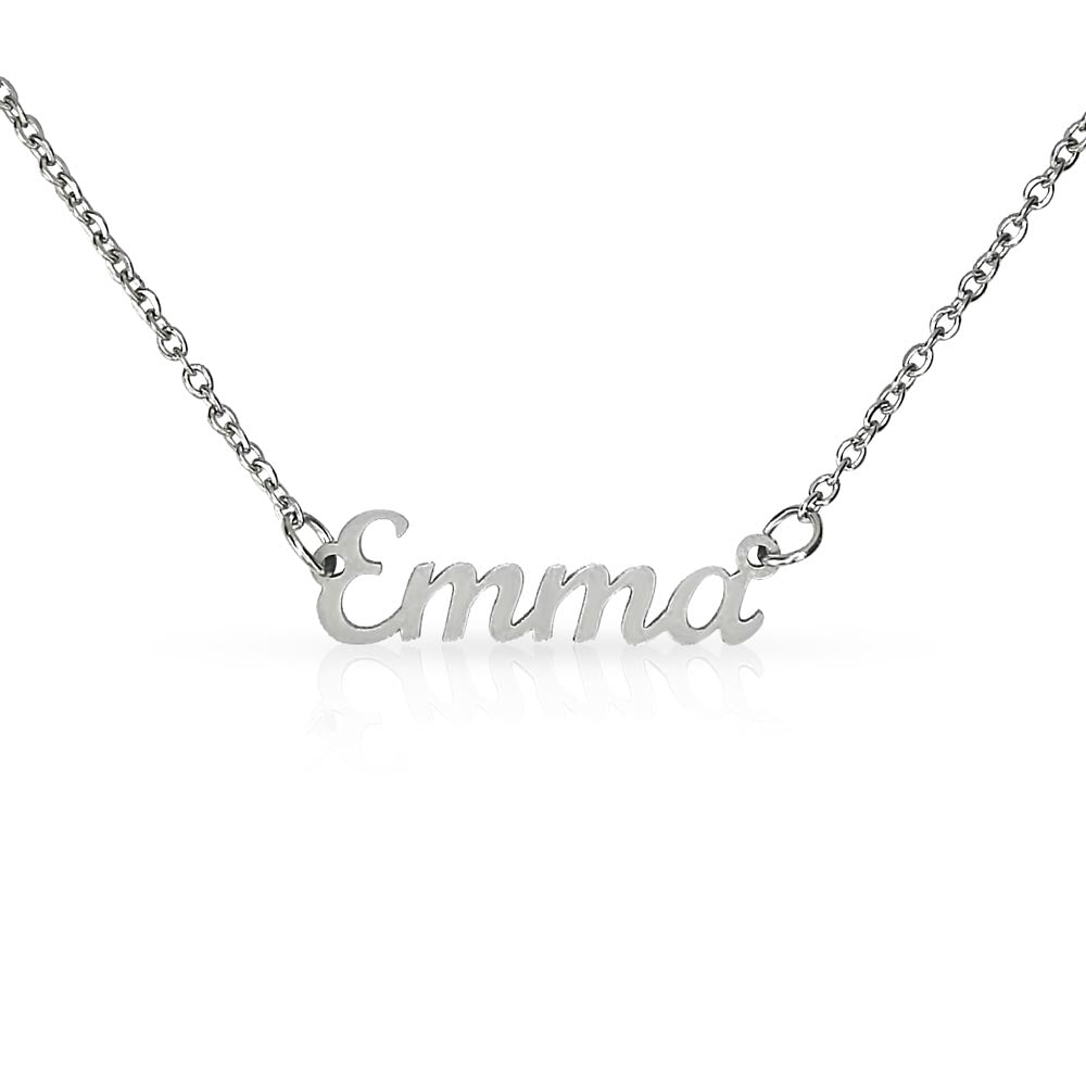 Collier prénom enfant en Argent 925 ou Plaqué or