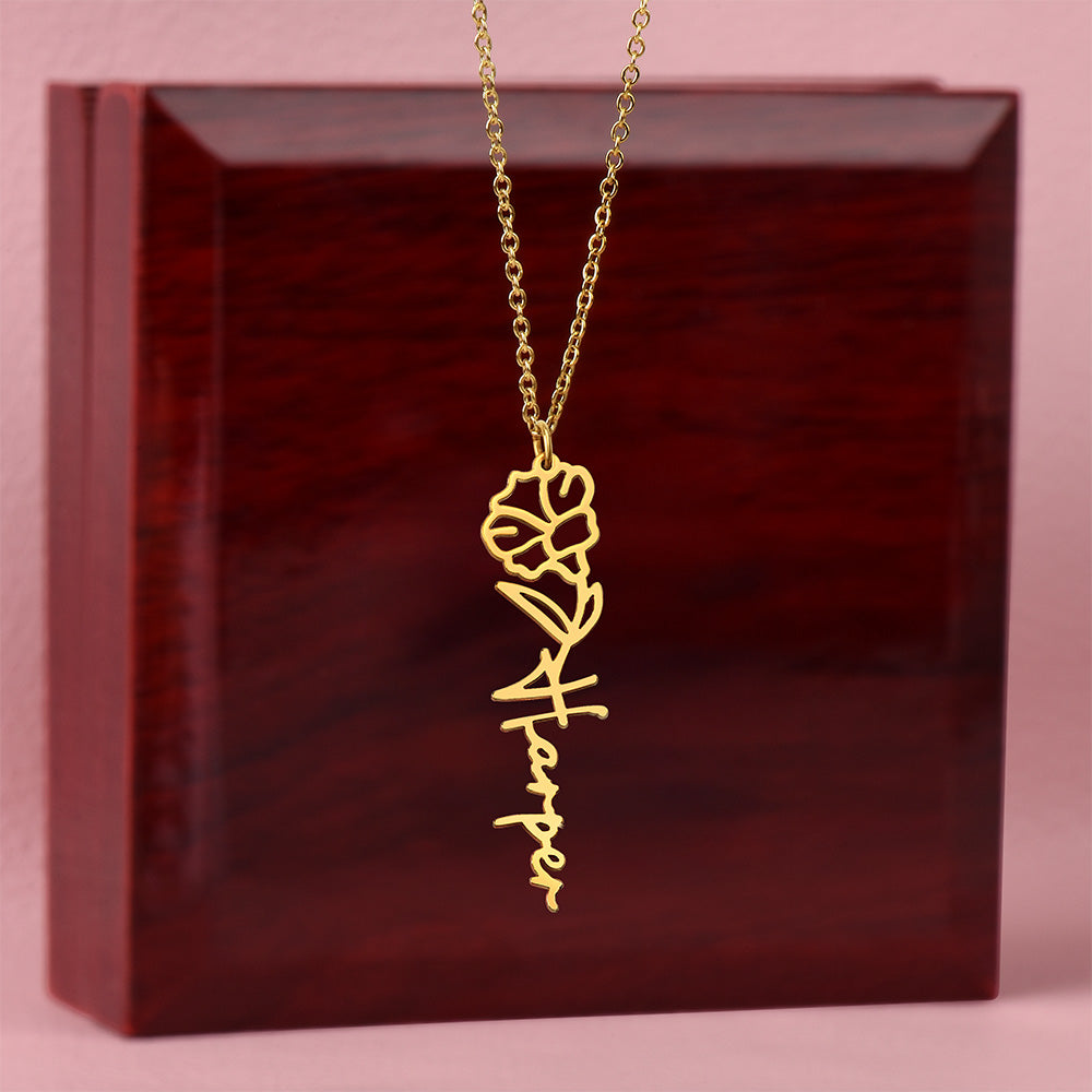 FELIX necklace Name love